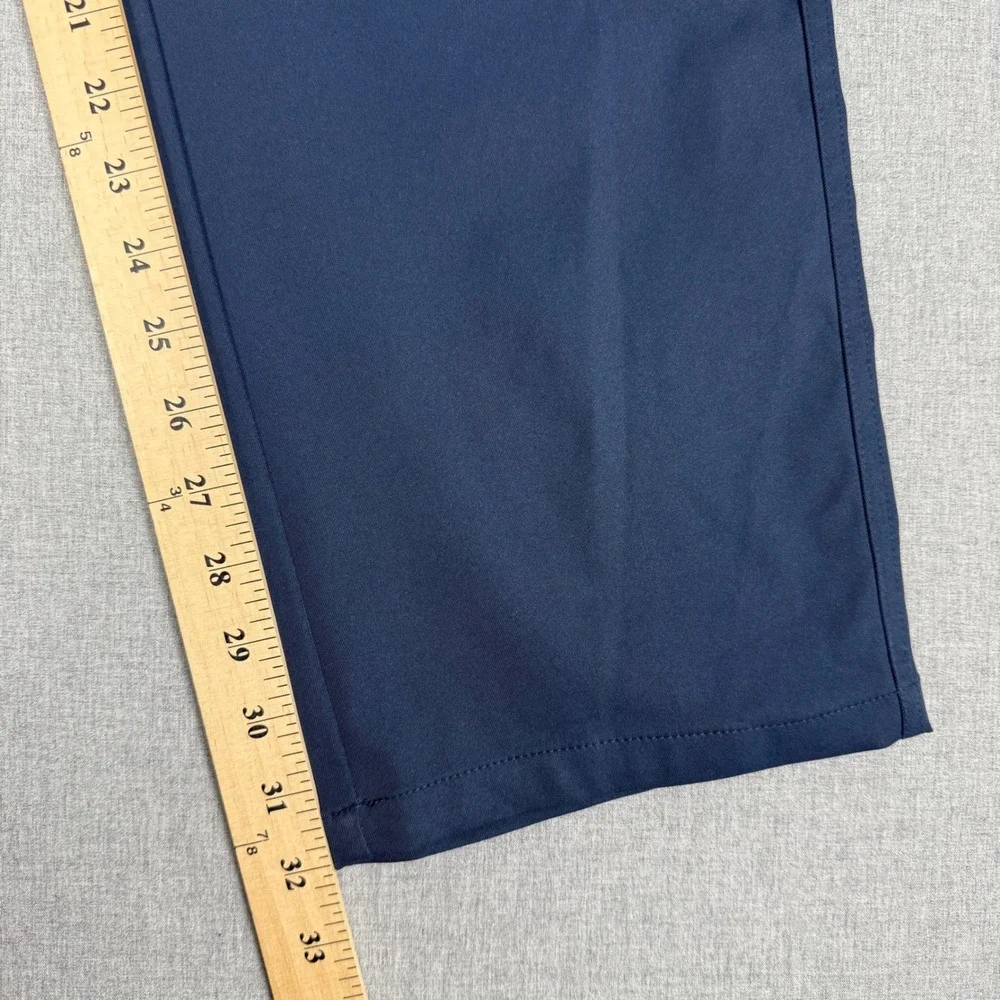 32 Degrees Cool Men Blue Stretch Performance Pants 36x32 Regular Fit New